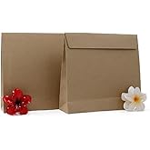 25&times;23 cm Premium Kitap Boy Hediye Kutusu | Orjinal Kraft, Kendinden Yapışkanlı Kapak, G&uuml;&ccedil;l&uuml; & Kolay Kapanış (Tekli Paket)