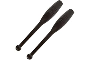 Hperu 2Pcs Indian Clubs 1 Lb Workout Mace Reusable Weighted Club for Exercise Tight Grip Weighted Bars Fitness, Training Upper Body Machines