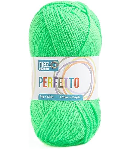 Fil à Tricoter Gründl Acrylic Néon Vert - 3,5-4,5 Mm Pour Pulls, Couvertures Et Accessoires