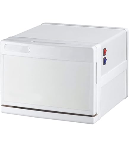 Chauffe-Serviettes 17L EDELWEISS - Stérilisation UV - Pour Spa, Salon, Maison - Serviettes Chaudes Humides