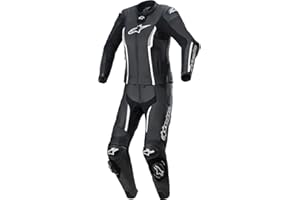 ‎ALPINESTARS Alpinestars Stella Missile V2 2-Teiler Motorrad Damen Lederkombi (Black/White,42)