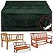 Produktbild Abdeckung Gartenbank 2-Sitzer | Modellauswahl | Gartenbank Zweisitzer | 135 x 65 x 88 cm | wetterfest | Schutzhülle Abdeckplane Plane Abdeckhaube Bank Gartenmöbel