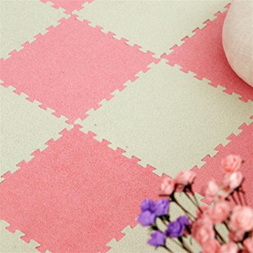 Preisvergleich Produktbild WENBIAOXUEWildledermatten Teppichverriegelung Schaumstoffmatten - Perfekt für Bodenschutz, Bewegung, Yoga, Spielzimmer. Schaum (9 Fliesen) Yoga, Spielzimmer. , 009 , 30*30