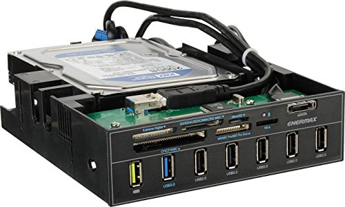 ENERMAX Mighty Charger 5.25 Zoll Super Charge Anschluss USB 3.0 USB 2.0