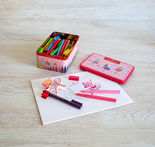 Faber-Castell 155534 – Filzstift Connector, Ballerinabox - 4