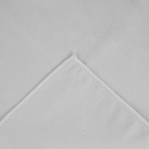 Lumaland Mikrofaser Badetuch Extra saugfähig verschiedene Farben und Größen 100x200cm Grau - 3