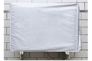 BEKASA Cubierta de aire acondicionado para exteriores, antipolvo y nieve, impermeable, protector solar para ventana, aire acondicionado para el hogar (grande, 1,5P-96 x 68 x 38 cm)