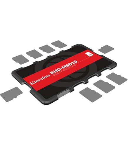 Porta Schede Memory Card JJC - Custodia Per 10 Micro SD, Compatta Come Carta Di Credito - Foto 9