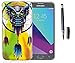 Produktbild Samsung Galaxy J3(2017) Neu Design Hülle mit Schwarz Smart Touch Stift Pen,ISENPENK Ultra Slim Silikon Soft TPU Leuchtende Case,Crystal Clear Transparent Nacht Bling Bling Glitzer Case,Wasserdicht Shockproof Anti Slip Stoßfest Protection Durchsichtig Handyhülle,Thin Silicon Nacht Glitter Shinning Cover Bumper Schutzhülle Tasche für Samsung Galaxy J3(2017)/J3(2017) Duos 5.0Zoll-[Eule#2]+Schwarz Smart Touch Stift Pen