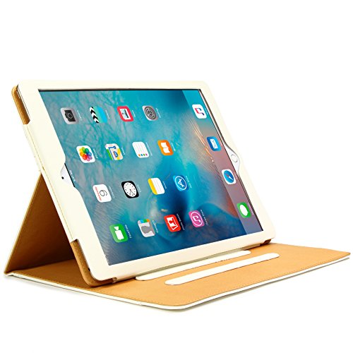 Original Urcover® Tasche Smart Cover iPad Pro 12.9 Zoll ( 2015 /2016 Version) Schutz Hülle Case [Sleep / Wake Funktion] und inkl Displayschutzfolie & Zubehör | Weiss - 2