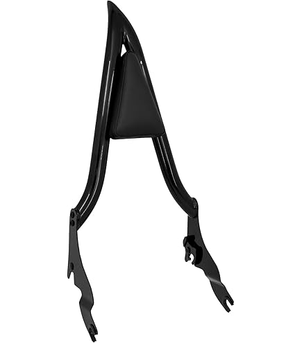 Passenger Sissy Bar Backrest Pad Bracket For Harley Touring Road Glide King 97 - View #7