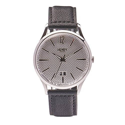 Henry London Unisex-Armbanduhr Edgware Analog Quarz Leder HL41-JS-0021 Henry London Unisex-Armbanduhr Edgware Analog Quarz Leder HL41-JS-0021