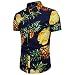 Produktbild IMJONO Damen Coole Blusen für Damen Klassische Bluse Lang Chiffon Hellblau Schlupfbluse mit Bund türkis ärmellos Orange Tunika Mode Gold Stretch Schwarz weiße