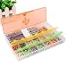 Produktbild Nail Art Dekorationen Werkzeuge Aufbewahrungsbox Pille Fall Tägliche Notwendigkeiten Kit Independent Flip Cap