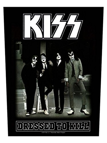 Preisvergleich Produktbild Kiss Rückenaufnäher Dressed To Kill