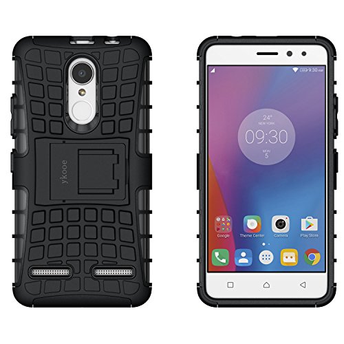 Lenovo K6 HÃ¼lle, ykooe (Silikon Series) Lenovo K6 Dual Layer Hybrid HandyhÃ¼lle Drop Resistance Handys Schutz HÃ¼lle mit StÃ¤nder fÃ¼r Lenovo K6