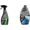 Turtle Wax TW53353 Ceramic LINE Spray Protector & 53340 Hybrid Solutions Ceramic Wash & Wax Car Shampoo (1.42 L)