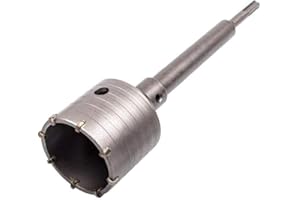 GLORIASHOPONLINE Kovalmax® FRESA A TAZZA CAROTATRICE 90 MM PER MURO CEMENTO ASTA PROLUNGA 35 CM PER TRAPANO ATTACCO SDS PLUS