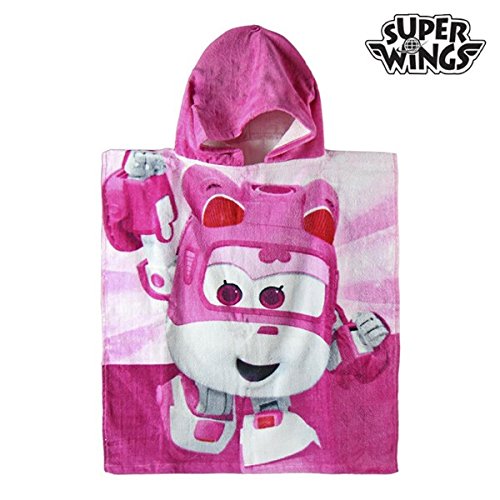 Preisvergleich Produktbild Poncho-accappatoio rosa super wings (1000057533)