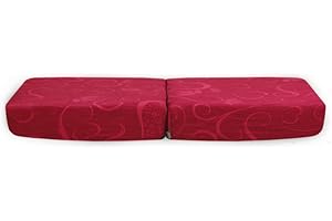 BED STORE SISTEMI RIPOSO Bed Store - COPRISEDUTA JOKER PER DIVANO CUORI 3 POSTI (ROSSO)