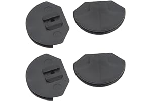 Majatou 4PCS Car Bulb Access Cover Clip Twist Lock, Oil Drain Plug Clip Twist Lock, Bulb Access Cover Rotary Clip Lock Replacement for 1 Series E82 E88 2008‑2010