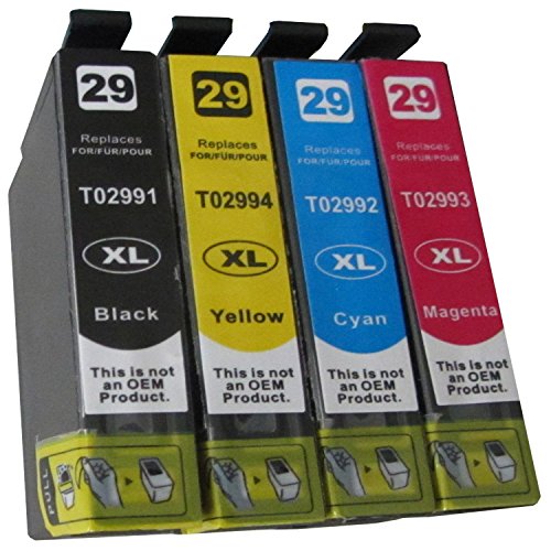 4 komp. XL Druckerpatronen für Epson Expression Home XP 235 245 247 332 335 342 345 342 345 442 445 Epson 29XL - 2