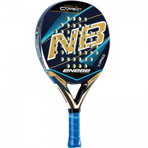 Pala de Pádel Enebe Combat Carbon 7.1 Blue c/Funda