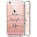 Produktbild Hülle für iphon 6S 4.7,iphone 6 4.7 Silikonhülle,iphone 6/6S 4.7 handyhüllen,Herbests Transparent TPU Case Handyhülle Crystal Soft Silikon Ultradünn Clear Cover Bumper Case Schutzhülle für iphone 6/6S 4.7-Einfach 5#