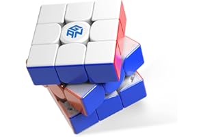 GAN12 Maglev Cubo di Velocità Professionale 3x3 Speed Cube, 64 Punti Magnetici, Cubo Magnetico con Auto-Allineamento a 35°, 36 Sensazioni di Rotazione Regolabili, Ideale per Avanzati e Regalo(UV)