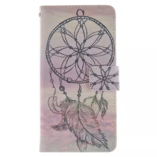 Preisvergleich Produktbild Schutzhülle Samsung Galaxy S6, coffeetreehouse für Samsung Galaxy S6 Schutzhülle Lanyard Handschlaufe Brieftasche Ledertasche PU Leder Brieftasche Schutzhülle Schale mit Stand und die Slots Kreditkarte Wallet / Case / Schutzhülle, TPU Silikon Schutzhülle, Flip Holster für Samsung Galaxy S6 – Eule