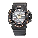Gobu 1535 Fashion Sport Armbanduhr Multifunktions mehrfarbige LED lanalog Digital Wasserdicht Alarm Armbanduhr wasserabweisend Funktionen Alarm/Chronograph Stoppuhr/Timer Orange orange