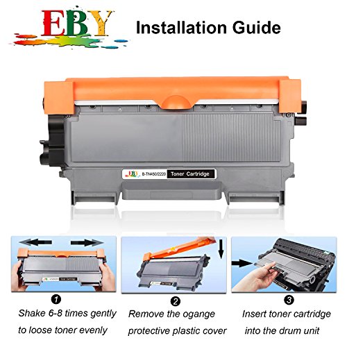 EBY 2xToner para Brother TN2220 TN-2220 Cartuchos de t  ner Compatible para Brother HL-2130 HL-2250DN DCP-7055 DCP-7055W HL-2220 HL-2132 HL-2230 HL-2240 HL-2240D HL-2270 HL-2270DW HL-2275 HL-2280DW