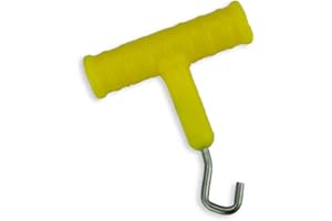 Bank Tackle Rig Puller Tool. Yellow. Carp Fishing Tackle. Tie Hooks Knots Swivels etc