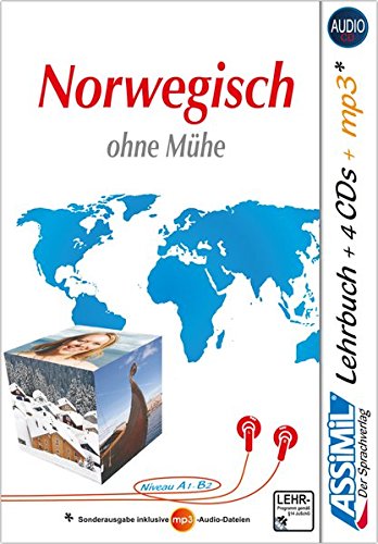 ASSiMiL Norwegisch ohne Mühe - Audio-Plus-Sprachkurs - Niveau A1-B2: Selbstlernkurs in deutscher Sprache, Lehrbuch + 4 Audio-CDs + 1 MP3-CD