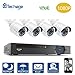 Produktbild Techage 8CH 48V 1080P POE NVR CCTV-System Innen-im Freien wasserdichtes Hauptsicherheit-Überwachungs-Installationssatz mit 4PCS IP-Kamera, ohne Festplattenlaufwerk