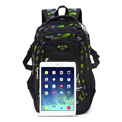 Sac à Dos En nylon imperméable Cartable Scolaire école Sac Voyage Sac Unisexe Adolescents