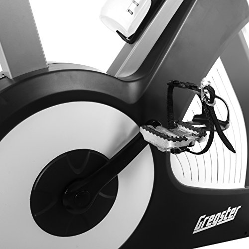 Gregster Speedracer Ergometer, Wirbelstrombremse bis 500 Watt, Klasse S.A. (Studioqualität), Benutzergewicht bis 150 kg - 5