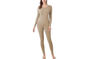 LAPASA Completo Termico Donna Fodera in Micropile Calore Base L17 - Abbigliamento Intimo Invernale Maglietta Pantaloni Calzamaglia Tuta Sci Trekking
