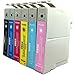 Price comparison product image Compatible Epson T0807 Ink Cartridges for Epson Stylus Photo P 50, PX 630, PX 650, PX 660, PX 700W, PX 710W, PX 720WD, PX 730WD, PX 800FW, PX 810FW, PX 820FWD, PX 830FWD, R 265, R 285, R 360, RX 560, RX 585, RX 595, RX 680, RX 685