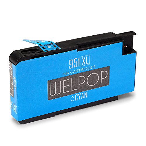 WELPOP 950XL 951XL Druckerpatronen Hoher Reichweite Ersatz für HP 950XL 951XL Druckerpatronen, 2Set+4Schwarz Kompatibel mit HP Officejet Pro 8620, 8610, 8600, 276dw, 251dw, 8100, 8615, 8625, 8630, 8640, 8660 - 6
