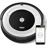 iRobot Roomba 691 - Robot aspirador, potente sistema de limpieza con sensores de suciedad Dirt Detect, aspira alfombras y suelos duros, atrapa el pelo de mascotas, conectividad WiFi, color plata
