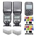 YONGNUO 2PCS YN685 Wireless HSS TTL Speedlite Flash Build in Receiver Worked with YN622C YN622II-C YN622C-TX YN560IV YN560TX RF605 622C-TX Transmitter 2 PCS EACHSHOT Filter 2 PCS Diffuser RS.40700.00