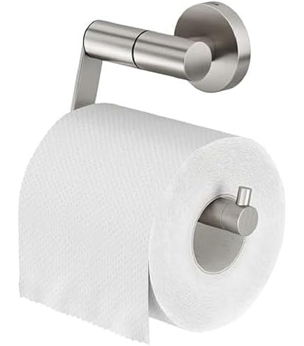Tiger Boston Porte-Serviette Télescopique Acier Inoxydable Brossé - Extensible Jusqu'à 60 Cm