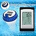 Produktbild haodene Drahtloses Thermometer, Schwimmbecken Thermometer Digitales Wasser Thermometer Leicht Ablesbare Temperaturanzeige Für Schwimmbäder, Spas, Whirlpools Und Fischteiche