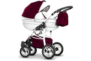 DEIN-BABYLÄDCHEN Kinderwagen-Set Craft Eco 2 in 1 inkl. Sportsitz und Zubehör in 16 Farben