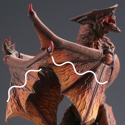 Godzilla Gamera Revoltech Scifi Super Poseable Action Figure #007 Gyaos