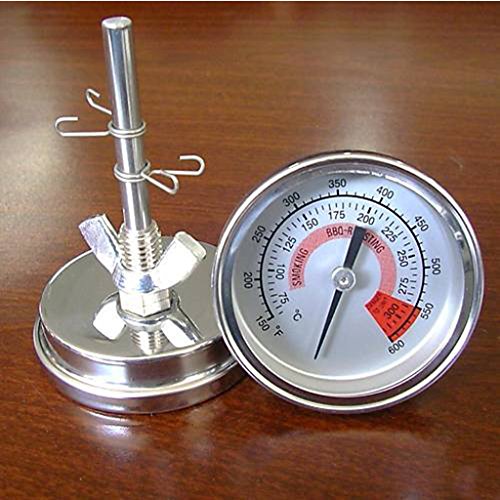 MagiDeal Grill Raucher Grube Grill Thermometer Temperaturanzeige Mit Dual-gage