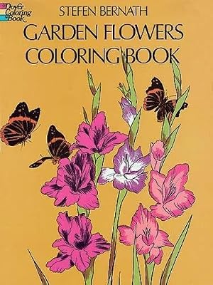 Brand: Dover Publications Garden Flowers Coloring Book