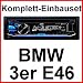 Produktbild Komplett-Set BMW 3er E46 mit JVC KD-R871BT USB MP3 Radio RDS CD Bluetooth FLAC