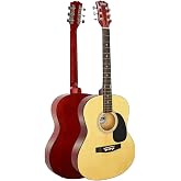 Midex RG-550NT Pack Kaliteli Natural 40 İn&ccedil; Akustik Gitar Seti 4/4 Yetişkin